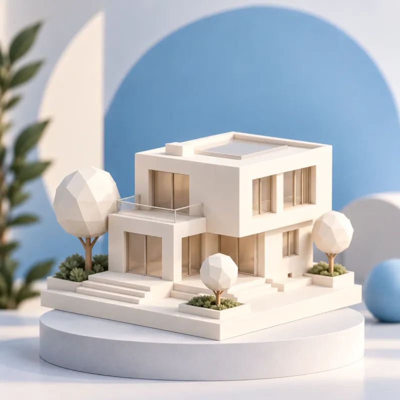 3D-gedruckte Modelle